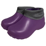 Галоши женские утепленные «Фрим» (баклажан/темно-серый, 38)