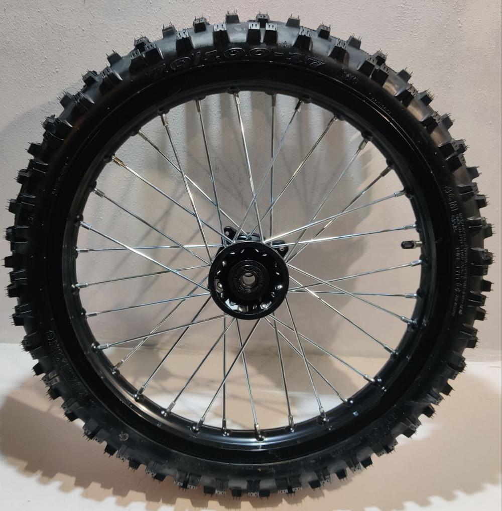 Колесо переднее в сборе 70/100 17" Питбайк BSE EX 125