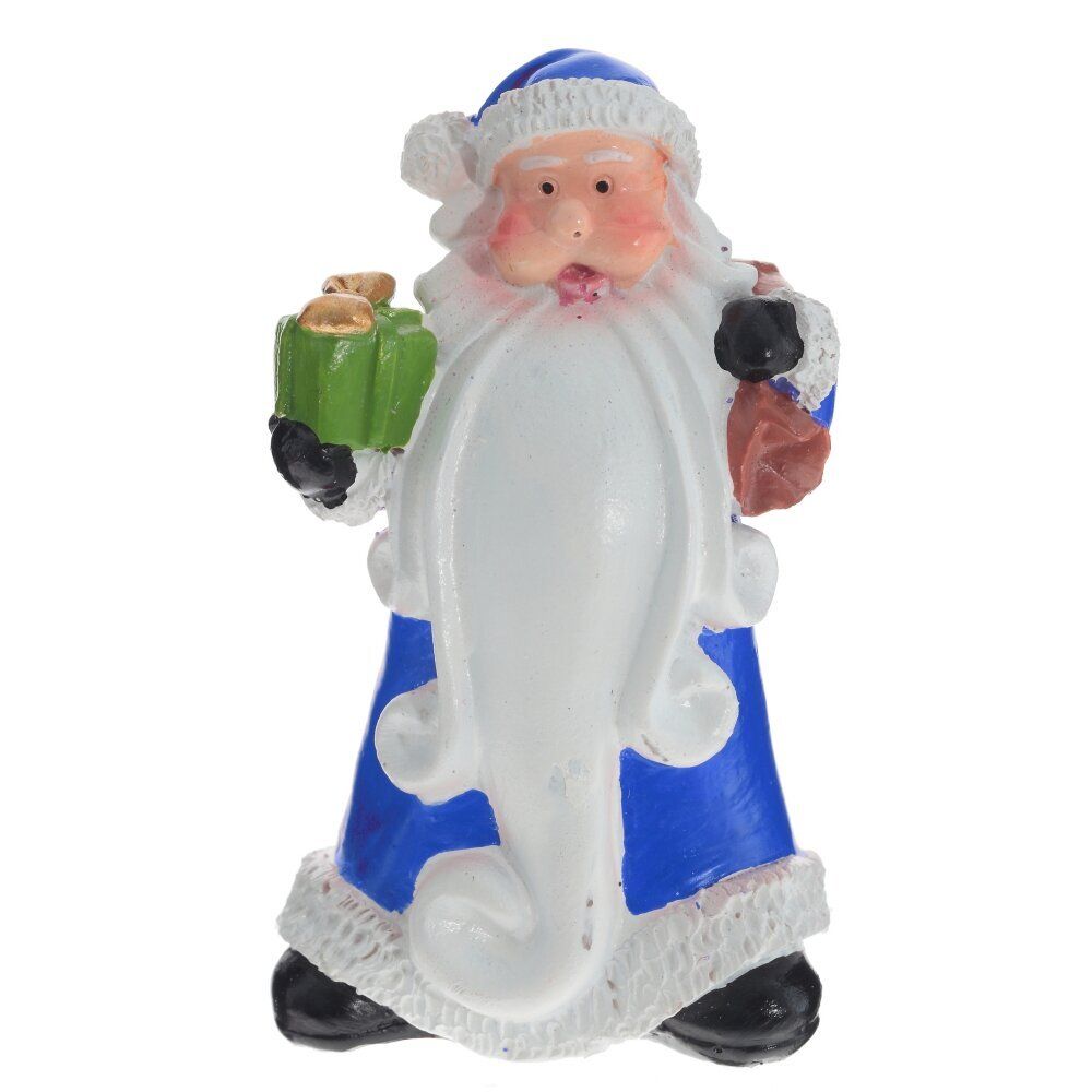 GAEM Фигурка декоративная "Дед мороз", L5 W3 H7 см, 2в.