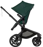Коляска Bugaboo Fox 5 Renew complete 2 в 1 Black/Fern Green-Fern Green
