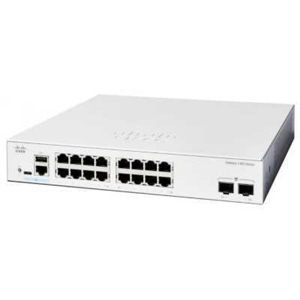 Коммутатор Cisco C1300-16T-2G