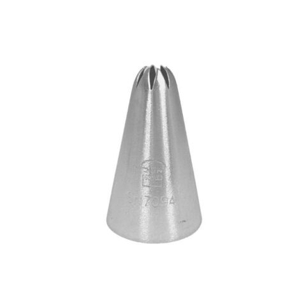 Насадка кондитерская Закрытая звезда 10 мм цельнотянутая, CGPro Bakery