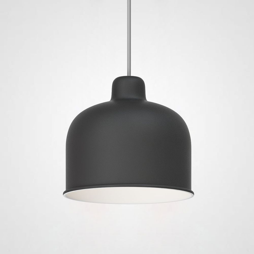 Люстра Grain Pendant Lamp Black By Imperiumloft
