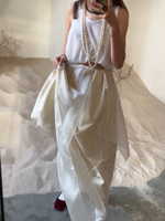 Баска-фартук/топ молочный