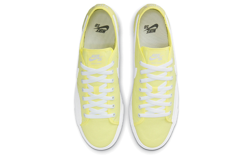 Кроссовки Nike Blazer Low Sb "Light Citron"