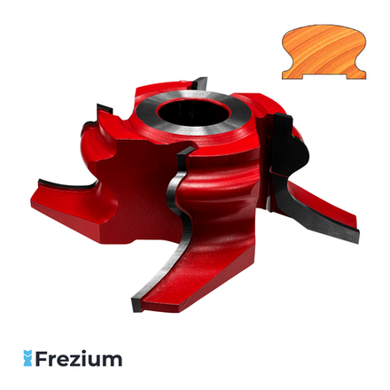 Фигурная насадная фреза твердосплавная по дереву "O.G.Germany" (162x32x55 Z4)