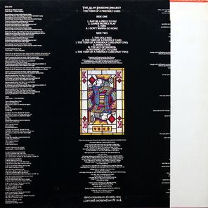 The Alan Parsons Project / The Turn Of A Friendly Card (LP)