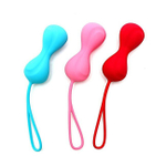 Вагинальные шapики co cмещенным цeнтpom тяжecти сдвоенные Satisfyer Balls (Цвет: мультиколор)