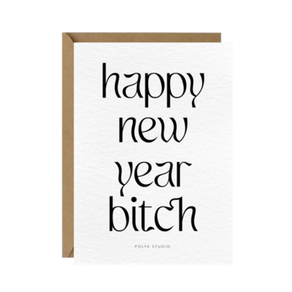 Открытка HAPPY NY BITCH