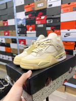 Купить Jordan 4 Retro Off-White Sail