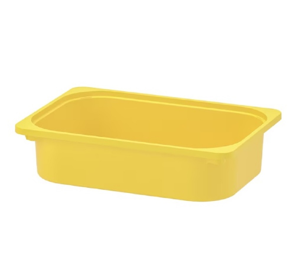 Контейнер для стеллажа Труфаст Trofast, 42*30*10, желтый