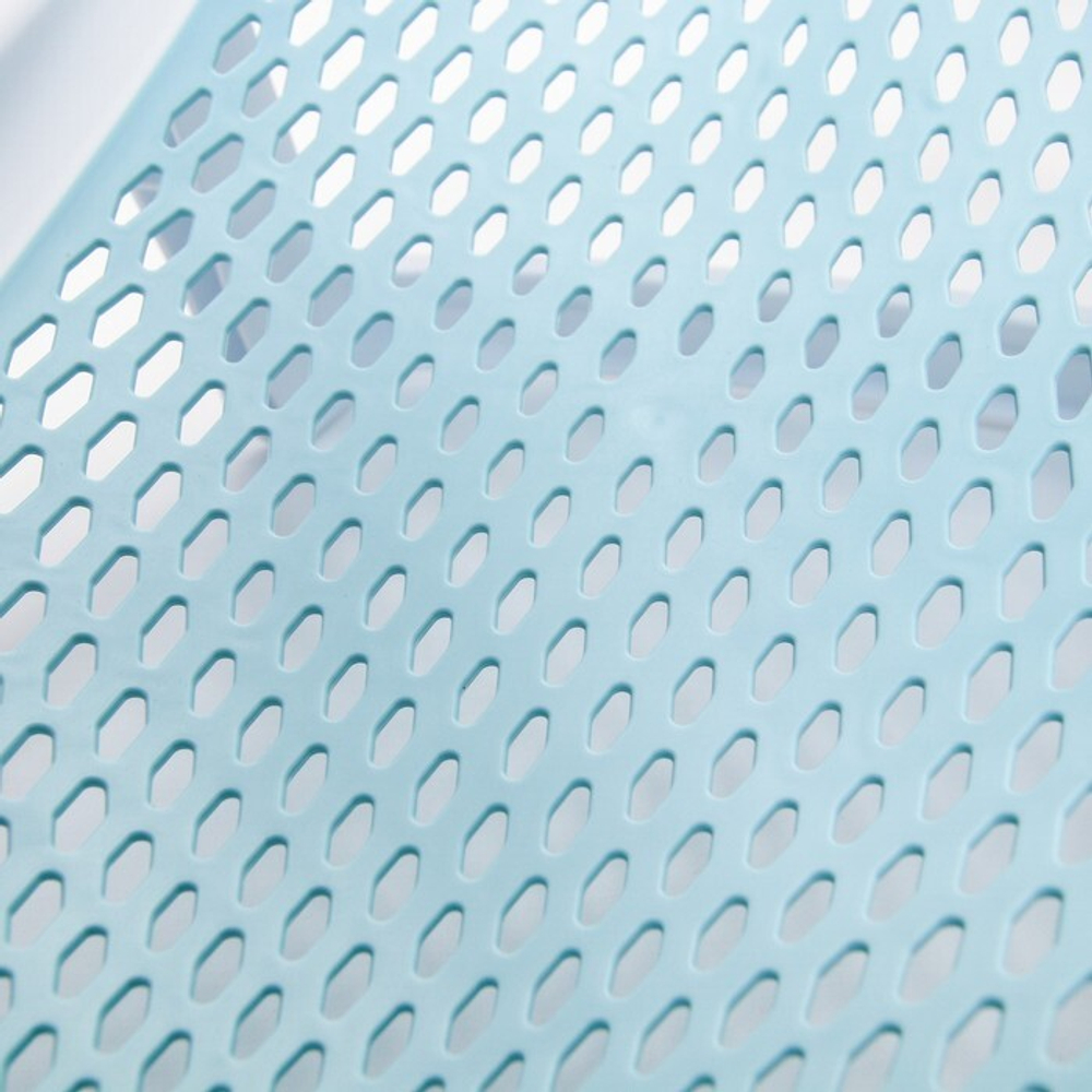 7522644 Горка для купания, цвет белый/голубой