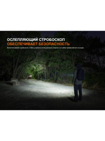 Фонарь Fenix LD36R красный камуфляж RGB с диффузором