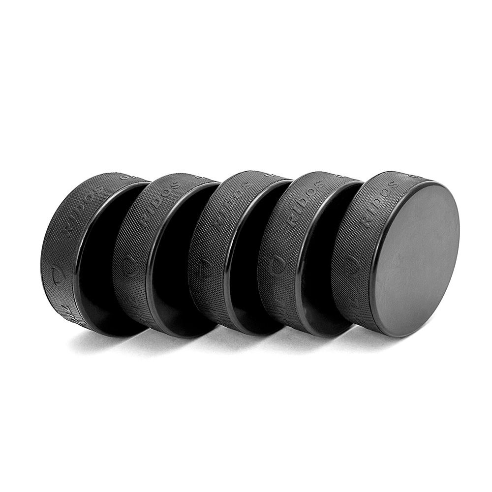 Шайба хоккейная оф.стандарт, MR-XS75, диам. 75 мм, выс. 25 мм, вес 170гр, РОССИЯ, резина, черная