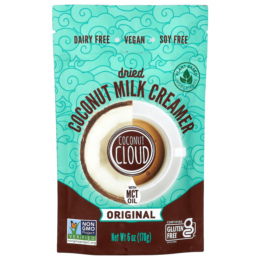 Coconut Cloud, Сливки на сухом кокосовом молоке, оригинальные, 170 г (6 унций)