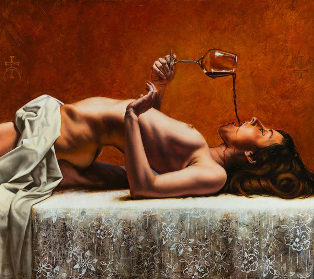 Saturno Butto (род. 1967) - эротическое искусство итальянского художника
