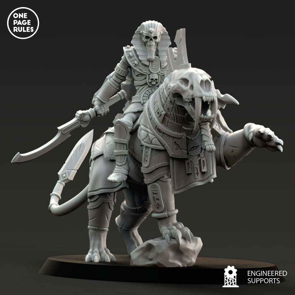 Tomb King Beast Rider Leader