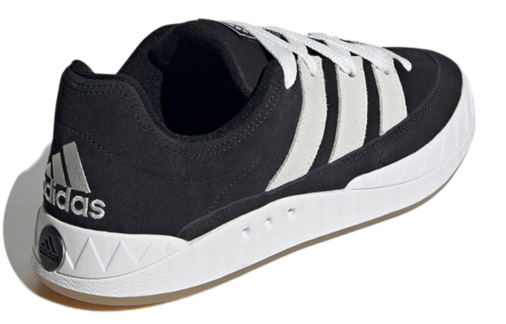 Adidas originals Adimatic Retro Shark Bread Shoes Anti-Slip Wear-Resistant Low-Plate Shoes Same Black Shallow Ash