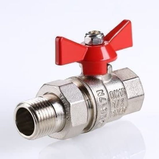 Кран шаровый  1 1/4" г/ш американка  баб Валтэк