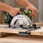Циркулярная пила аккумуляторная GREENWORKS GD24CS165 24V, бесщ, до 57см, без АКБ и ЗУ (1501607)