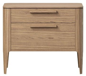 Тумба прикроватная Type oak 2 ящика ширина 60 см (натуральный дуб)