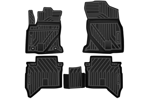 Коврики в салон, для TOYOTA Hilux (VIII), 2015-, 4 шт. (полиуретан)  AFMTYT00021