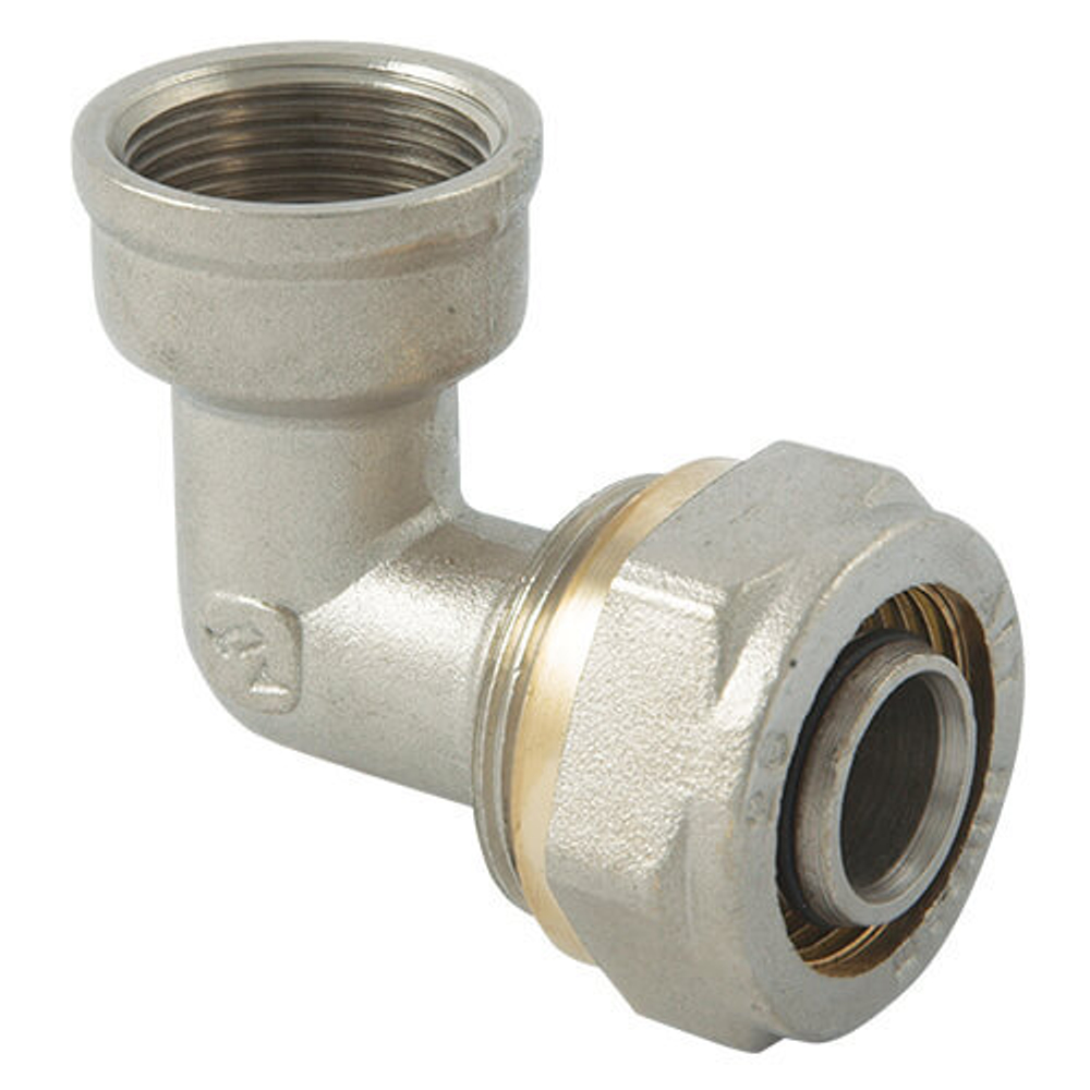 Угольник AltStream цанговый 16x1/2" с внутренней резьбой