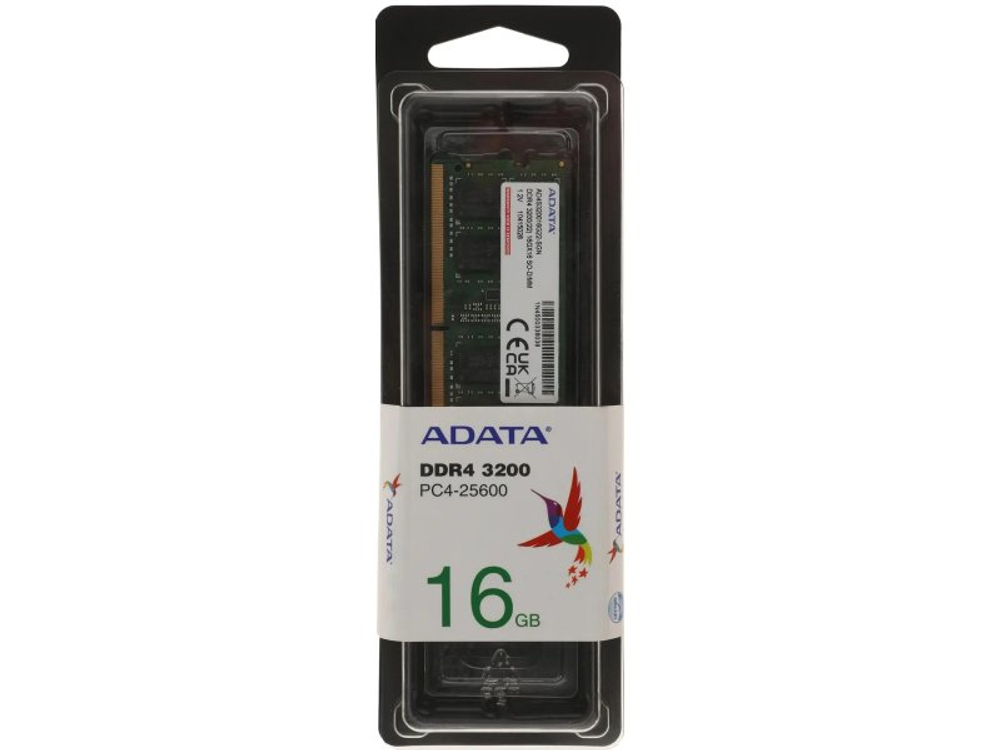 Оперативная память ADATA Premier AD4S320016G22-SGN, DDR4 1х 16ГБ 3200 МГц, SODIMM, RTL