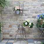 Стойка для цветов напольная "Витая" на 4 горшка, металл М0000146