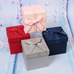 Коробка подарочная «Бант» 10*10*9,5 см