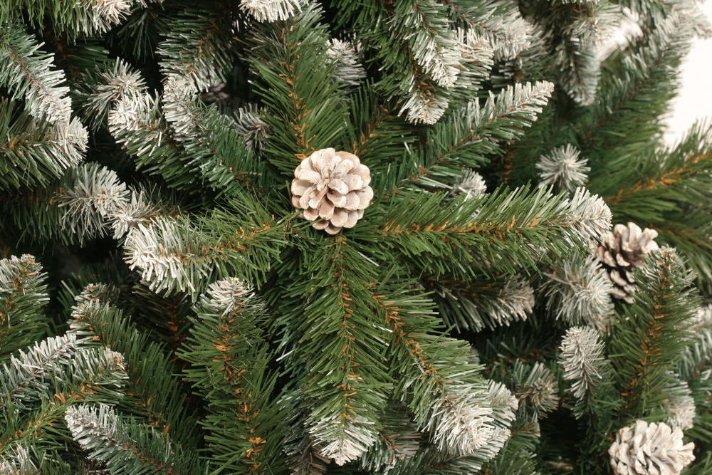 Ель искуственная Царь елка Императорская заснеженная 185 см