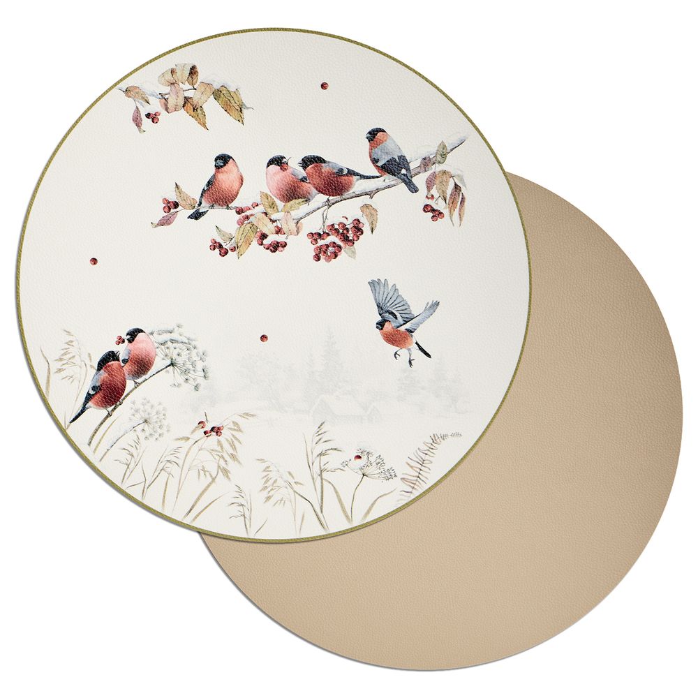 НАБОР ПОДСТАНОВОЧНЫХ САЛФЕТОК "ЛЕСНАЯ СКАЗКА" ИЗ 2 ШТ., ДИАМЕТР=38 СМ