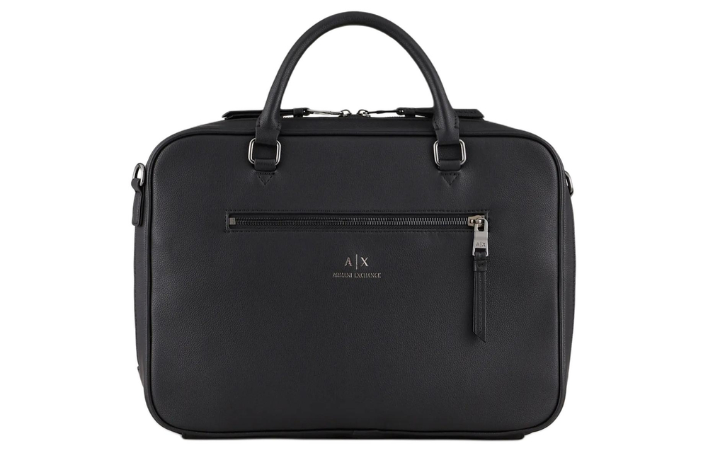 ARMANI EXCHANGEAE Polyester Shoulder Bag, Crossbody Bag, Handbag, Briefcase Men"s Black