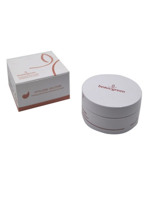 [BeauuGreen] Pomegranate Hydrogel Eye Patch - Гидрогелевые патчи с экстрактом граната, 60 шт
