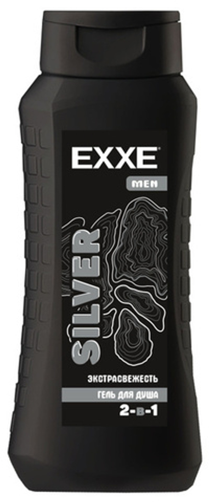 EXXE SILVER 2в1 400 мл Гель д/душа муж. "Экстрасвежесть"