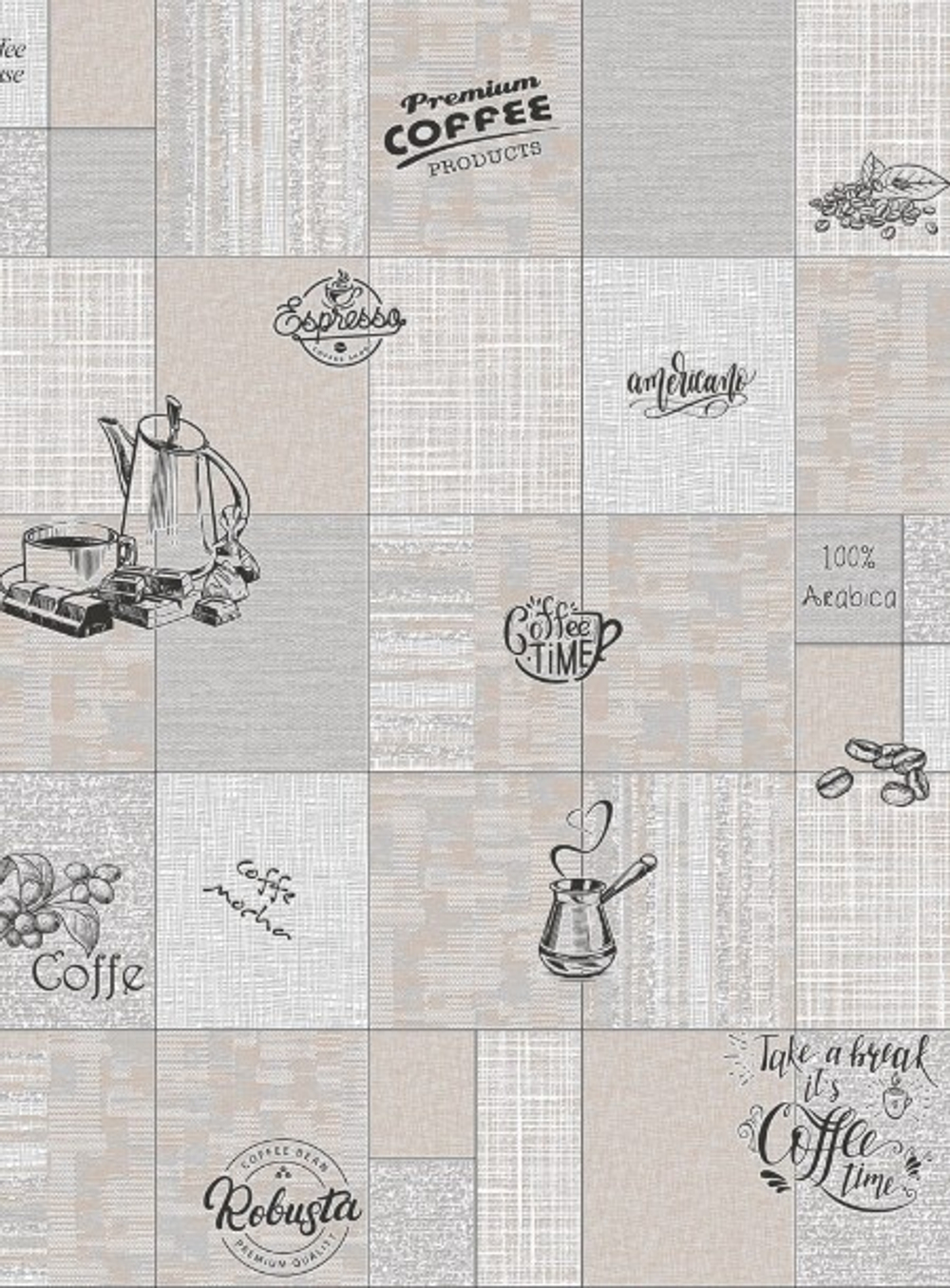 Кофе - 21 (светло-серая)