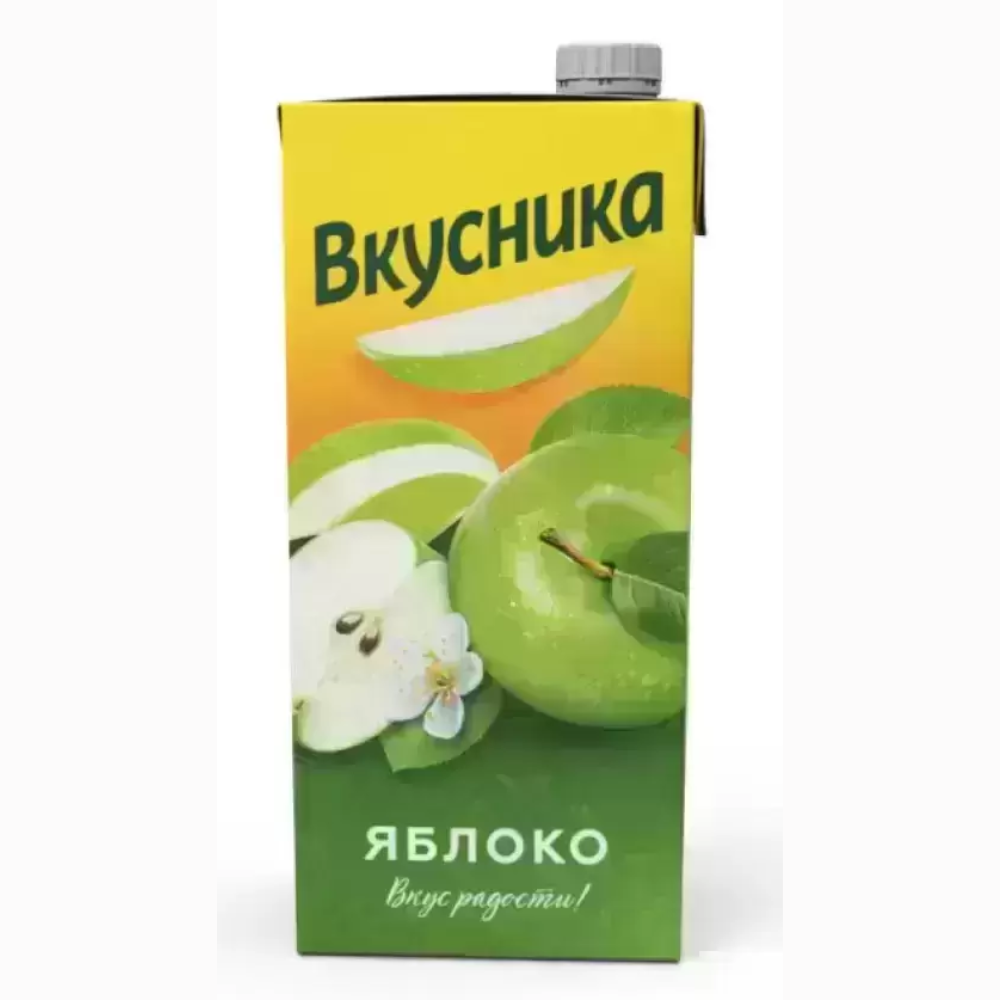 Натуральный сок Вкусника Яблоко 0,95 л