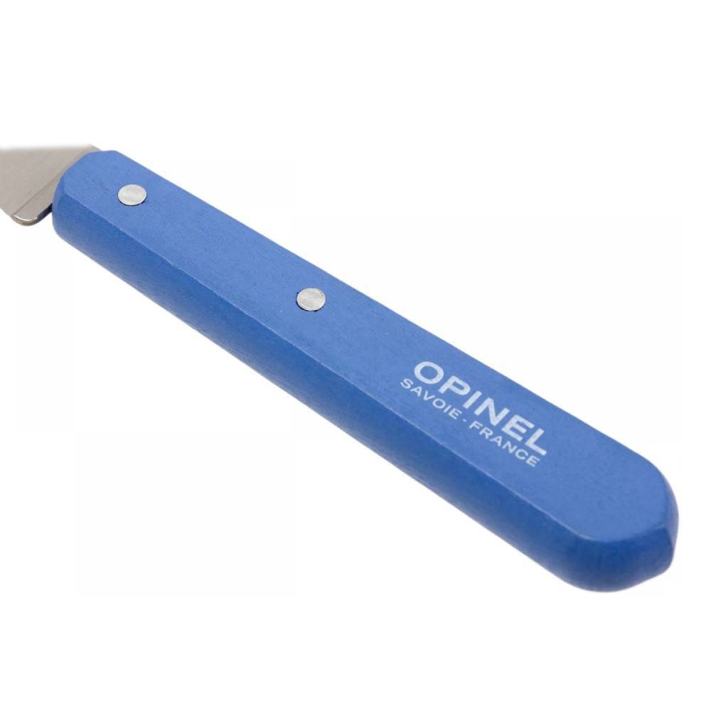 Нож столовый Opinel №112, нержавеющая сталь, блистер, голубой