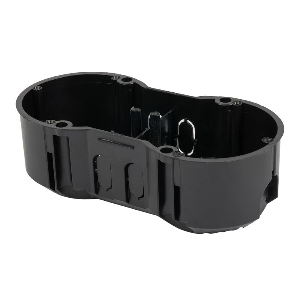 Коробка установочная для сплошных стен двойная IEK 141х70х45 мм