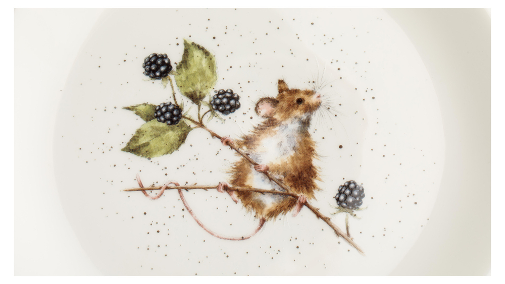 Тарелка закусочная 20см Royal Worcester Забавная фауна Мышка