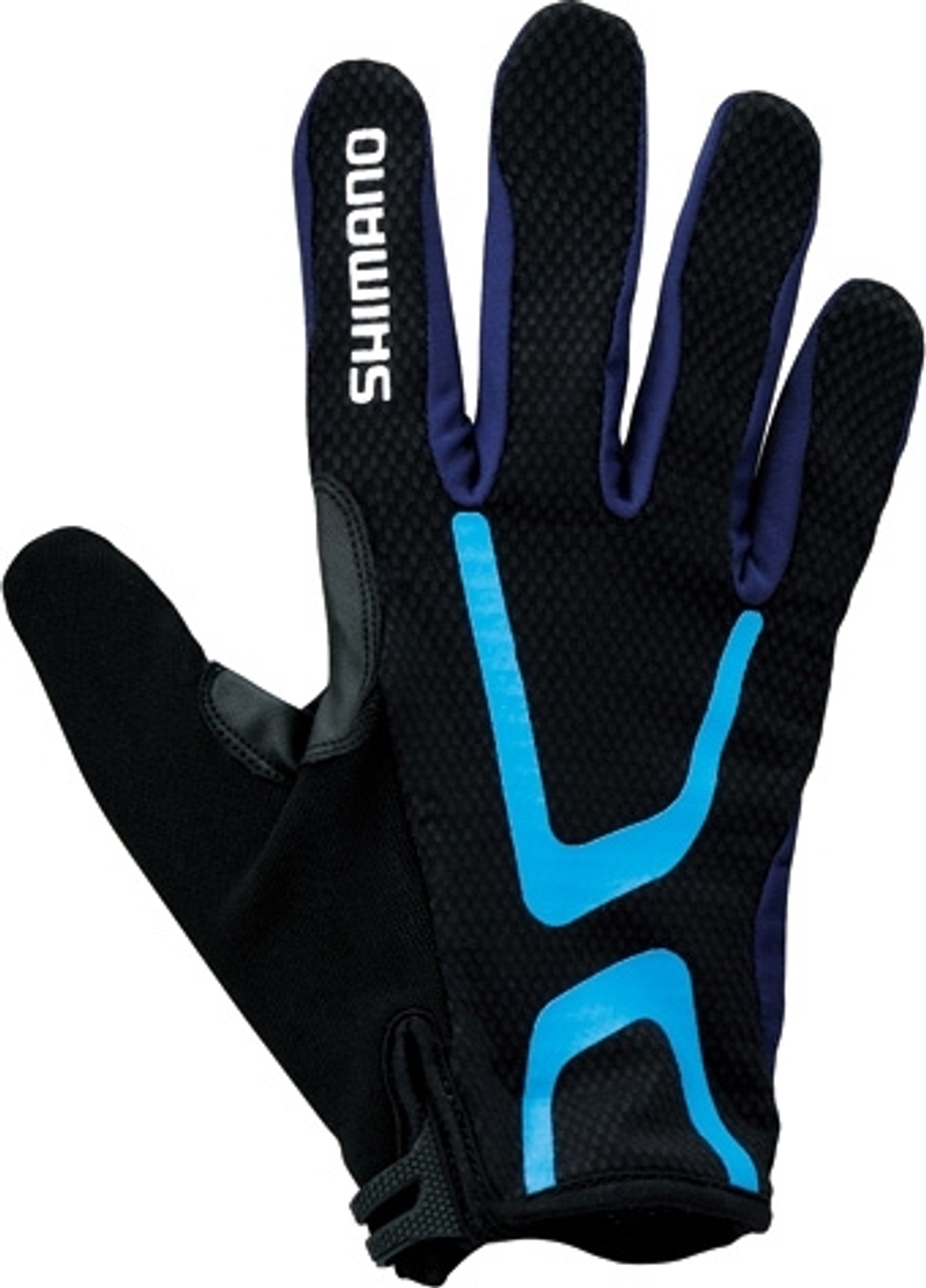 Велоперчатки Shimano Light (черн/синий) М