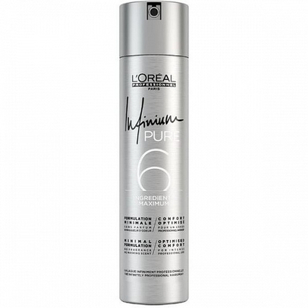 Loreal Лак Infinium Pure Strong для сильной фиксации 75мл