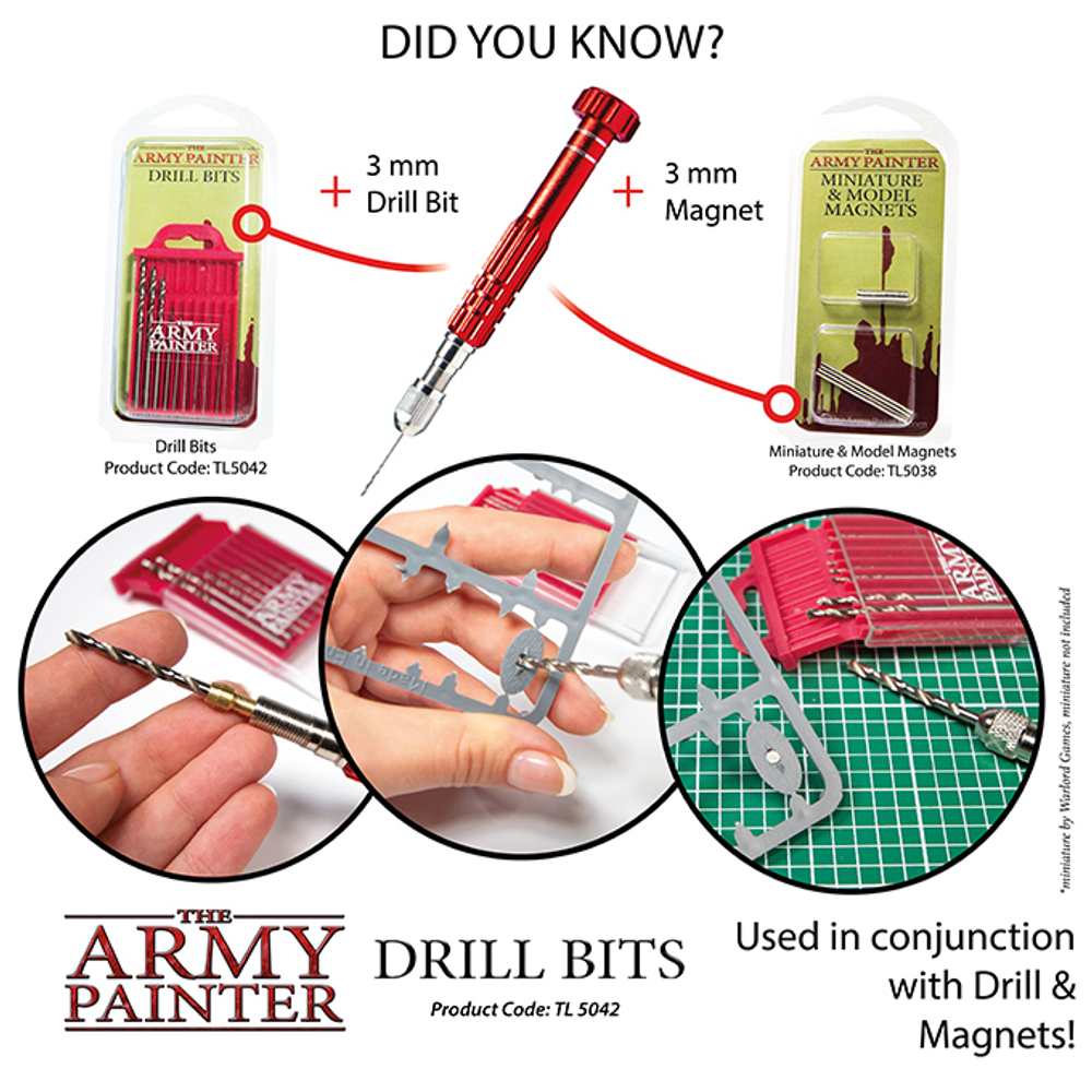 Army Painter Drill Bits (2019) / Свёрла для модельных дрелей