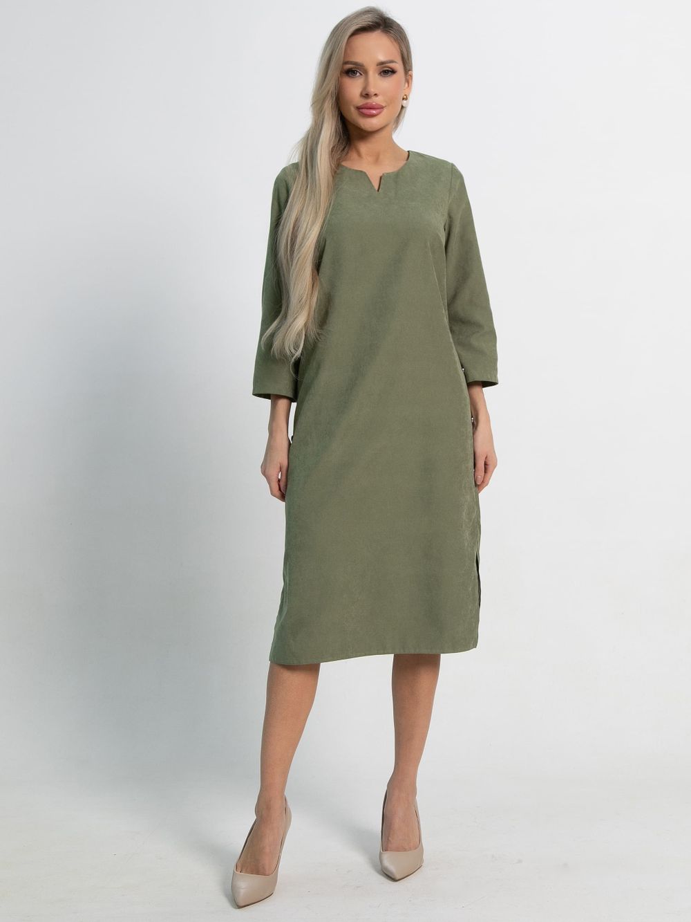 Платье Клодин (олива) П15179-4М LT Collection