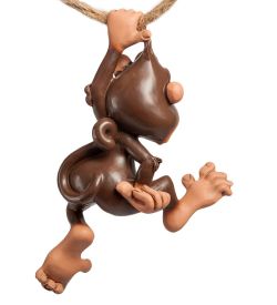 RV-492 Фигурка Обезьяна «На одной левой» (W.Stratford)