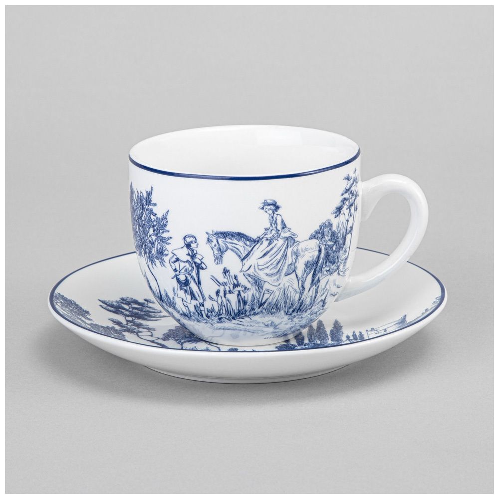 ЧАЙНЫЙ НАБОР LEFARD "NOVEL" НА МЕТАЛЛ. ПОДСТАВКЕ НА 4 ПЕР. 8 ПР. 220 МЛ (КОР=6НАБ.)