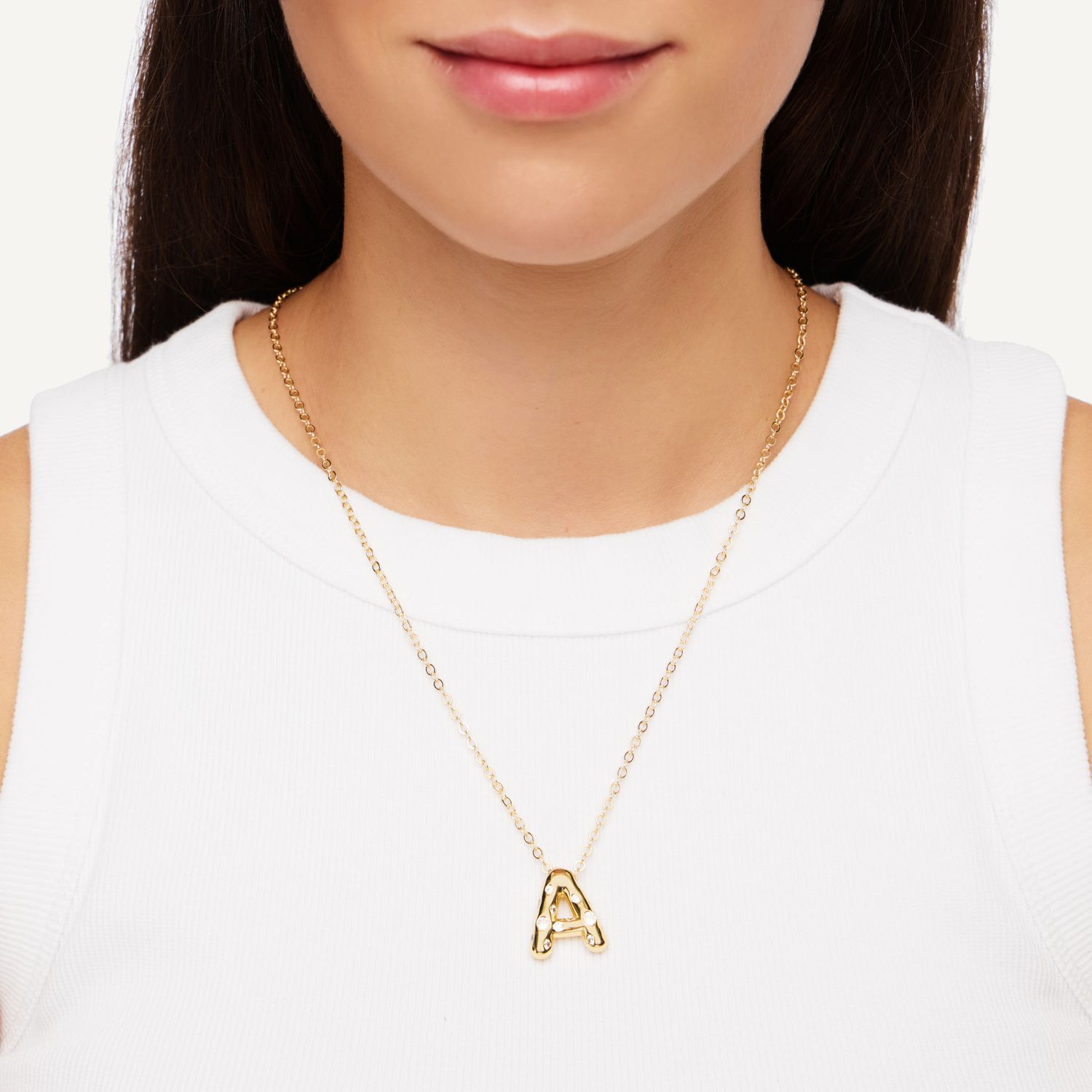 Колье My Shiny ABC Necklace - Gold