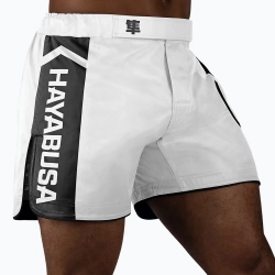 Шорты Hayabusa Icon MMA бело-чёрные