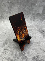 Подставка для телефона деревянная