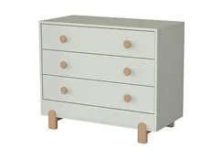 Комод Ellipse Ice-cream 3 ящика Молочный